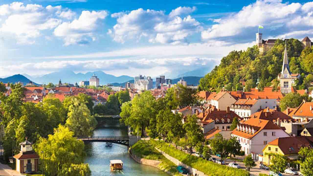 Qantas Airlines Office in Ljubljana, Slovenia