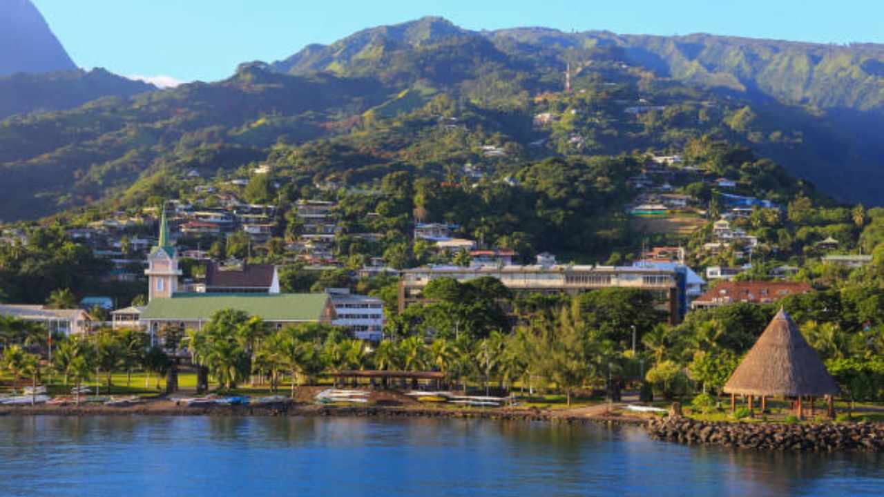 Qantas Airlines Office in Papeete, French Polynesia